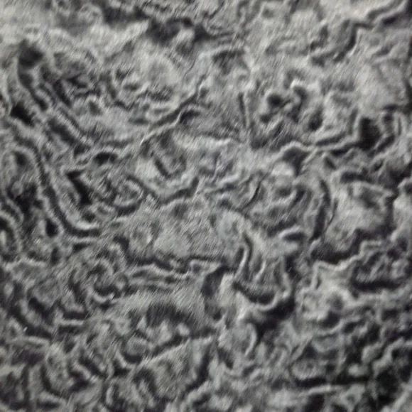 Vintage textured faux fur jacket. No tags. Medium- see measurements - Picture 5 of 14